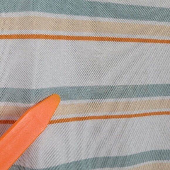 Radmor Baty Stripe Pima Cotton Short Sleeve Polo Pimaformance Multicolor Size XL - Picture 8 of 12